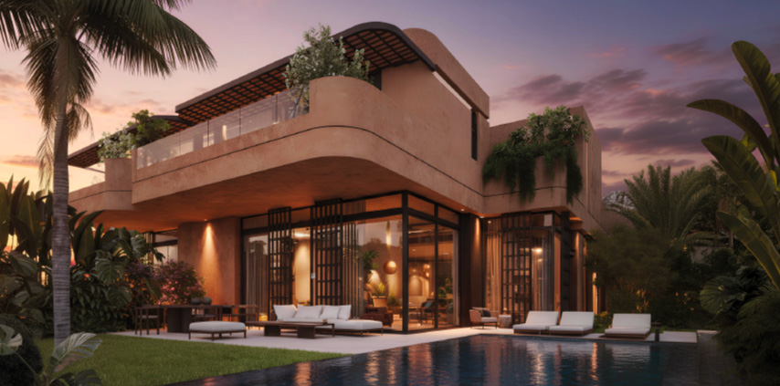 Une diversité de villas